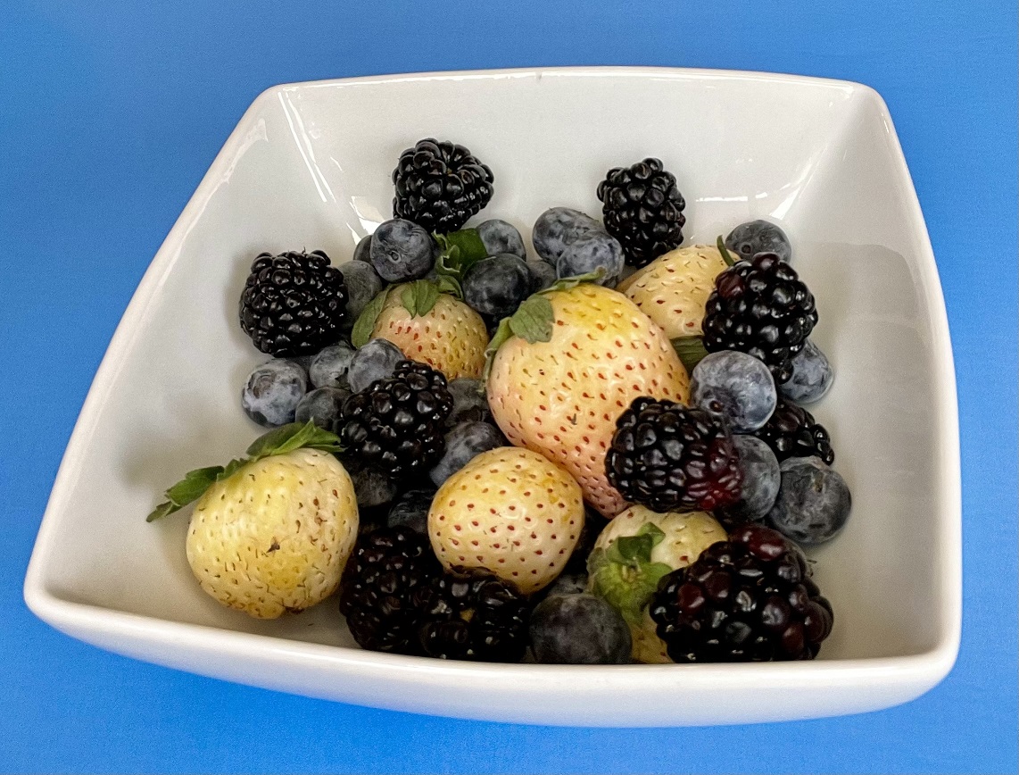 Pineberries are the new berries. Try them!